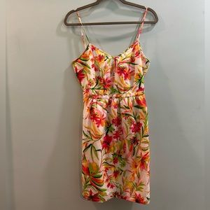 Tropical J.Crew dress perfect for summer or a vacation!